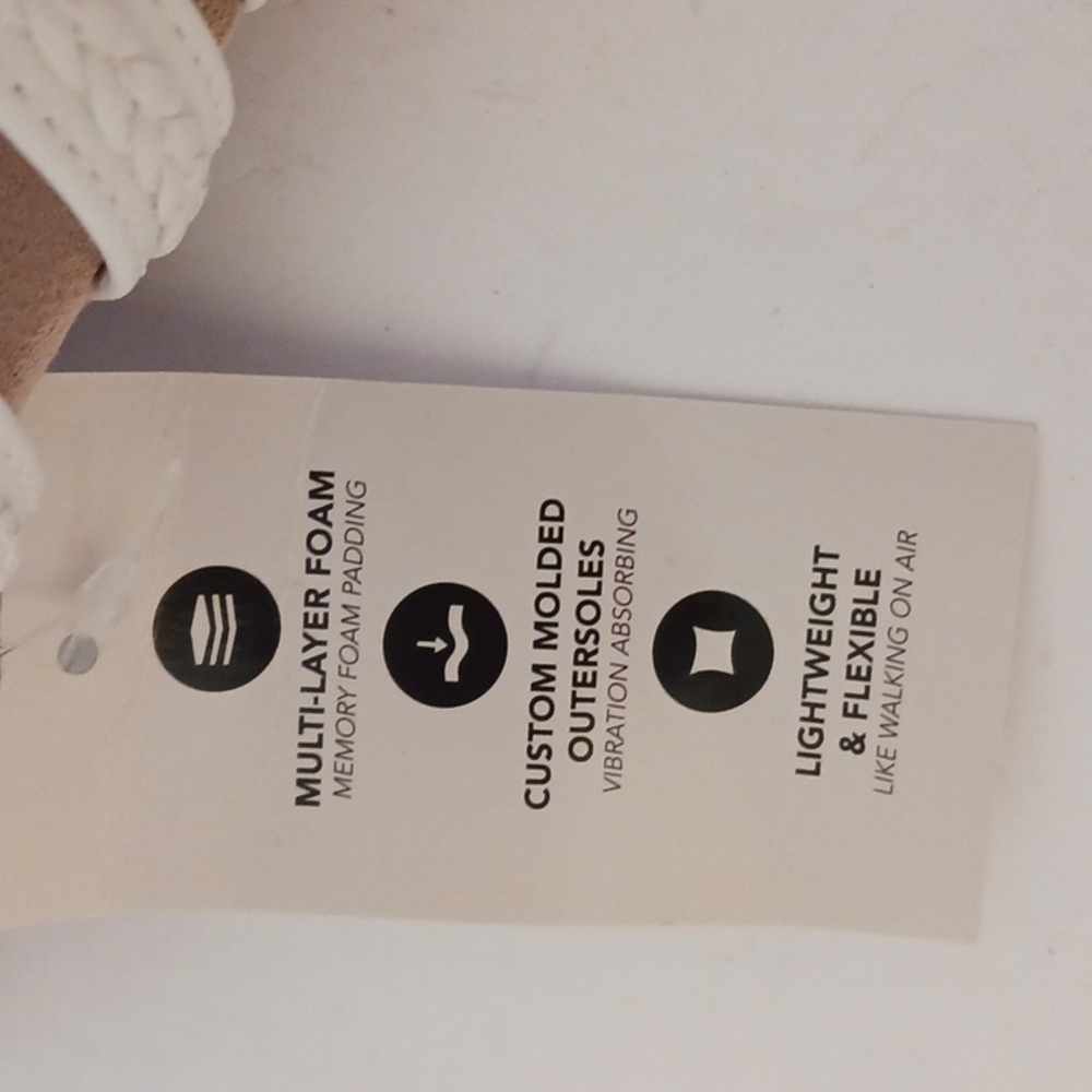 Kim Rodgers White Cresta ultra comfort sandals - Picture 12 of 13